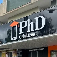 Fachada da loja PHD Celulares